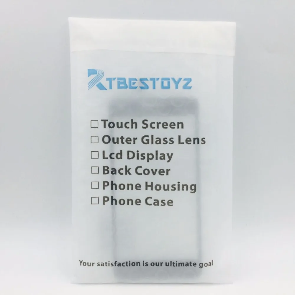 RTBESTOYZ Outer Touch Panel Screen lcd Glass Front Lens For Philips x513