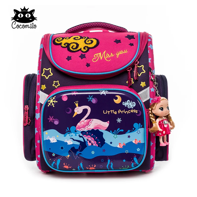 

Kids New Brand Foldable Schoolbag Girls Cute 3D Cartoon Cat School Bags Children Orthopedic Waterproof School Backpacks for Boys