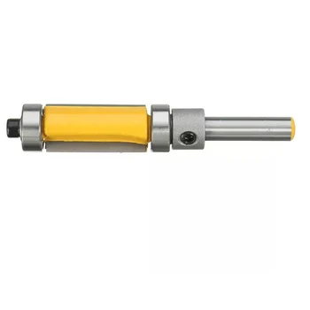 

1/4 Inch Shank Pattern Flush Trim Router Bit Top And Bottom Bearing Router Bit