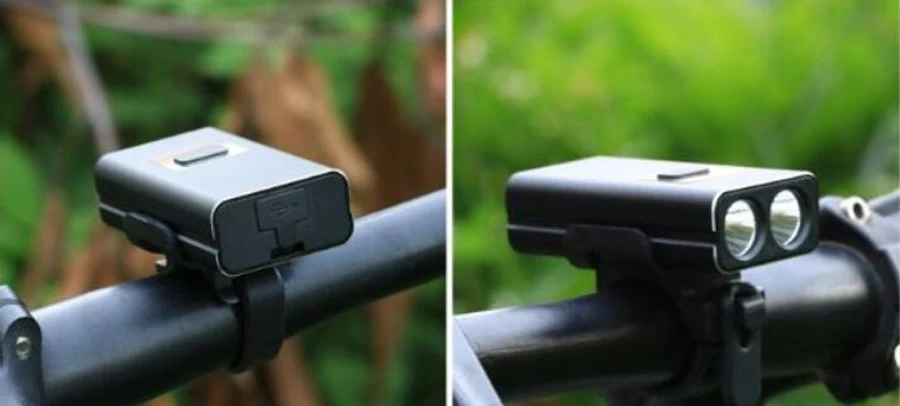 Best BATFOX Bicycle Light  2*T6 LED bike front light usb rechargeable bicycle 6 model waterproof cycling lights led bike Accessory 8