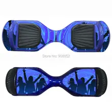 Most Popular Style Cover Skin Scooter Hoverboard Vinyl Sticker For Two Electric Balance Wheels Decal