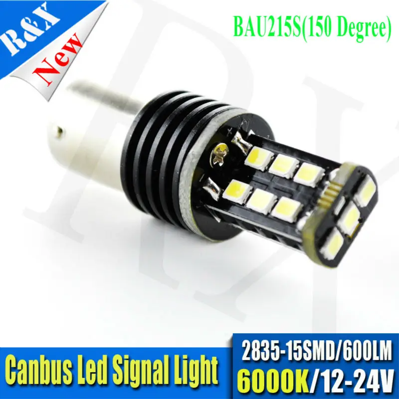 

1pc Canbus No Error Led BAU15s PY21W 7507 581 1156PY 2835 Chip 15 2835SMD 12-24v Lamp Auto Car LED Front Tur Sign Light Bulbs