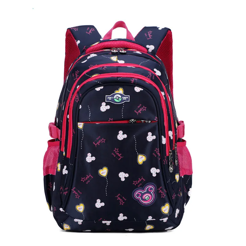 

Children School Bags For Girls 2018 princess school Backpacks kids satchel flower Primary School Backpacks Mochila Infantil