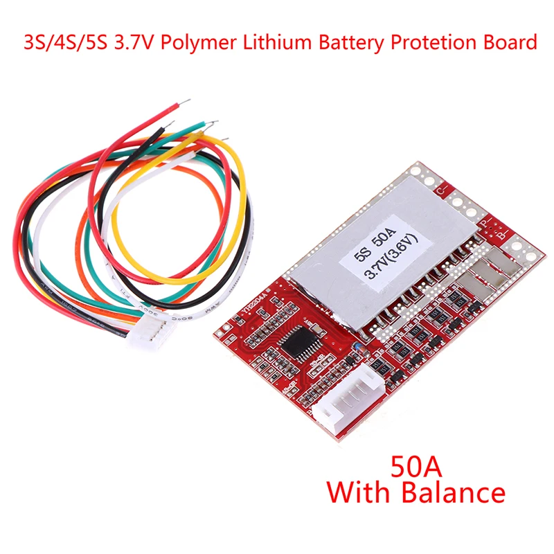 3s/4s/5s 3 7 v литий-полимерный Батарея Pcb Bms защита от перегрузки доска баланс |