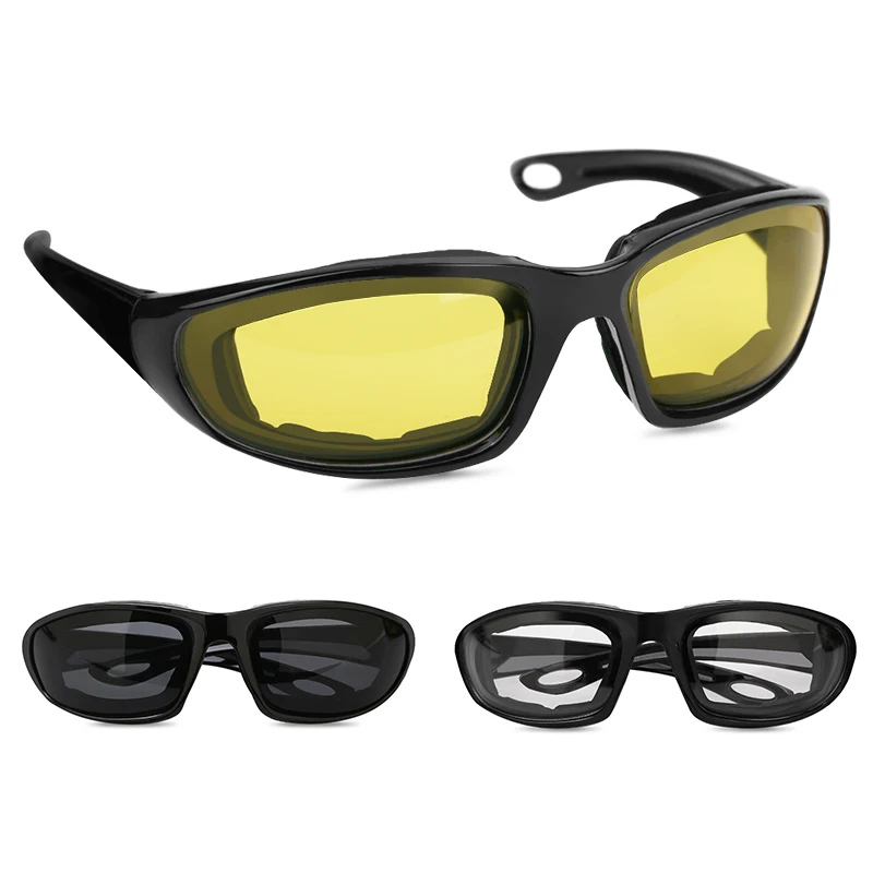 

Cycling Outdoor Motorcycle Glasses Sunglasses Sports Bike Motobike Windproof Protective Riding Glasses Goggles Men