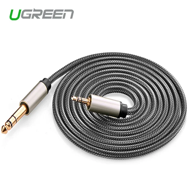 Best Offers Ugreen 3.5mm to 6.35mm Adapter Aux Cable for Mixer Amplifier CD Player Speaker Gold Plated 3.5 Jack to 6.5 Jack Male Audio Cable Best Offers Ugreen 3.5mm to 6.35mm Adapter Aux Cable for Mixer Amplifier CD Player Speaker Gold Plated 3.5 Jack to 6.5 Jack Male Audio Cable