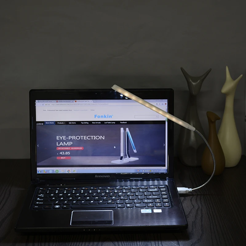 

Fonkin USB Light Mini Mobile Power Saving Lamp Dormitory Plastic Lamp 10 Light LED Small Bulb Laptop LED Light MINI 4