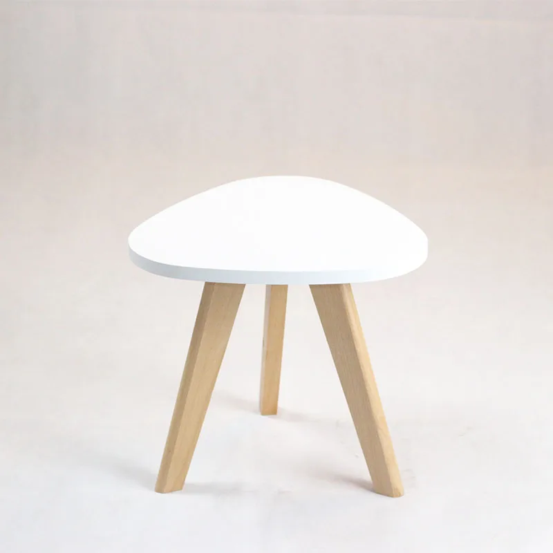 solid wood tea table side end table for office coffee table colorful small table living room bedroom furniture