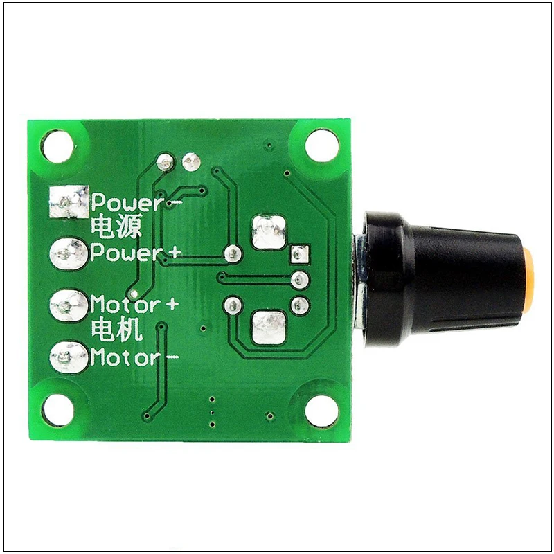 Регулятор скорости двигателя постоянного тока 1,8 В, 3 в, 5 В, 6 в, 12 В, 2A, 30 Вт Скорость управление переключатель Настенные переключатели