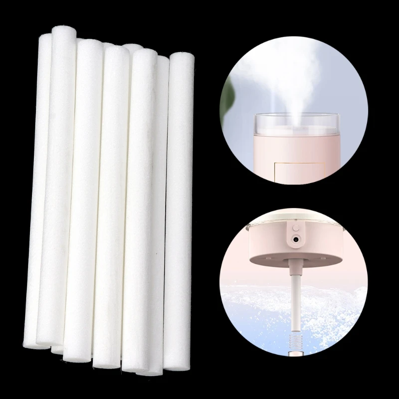10Pcs Humidifiers Filters Cotton Swab For Air Aroma Diffuser Part 10mmx125mm U1JE | Бытовая техника