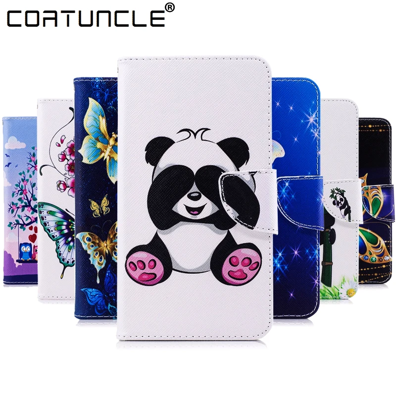 

Case For Samsung Galaxy J3 2017 Case PU Leather Flip Wallet Card Slot Painted Phone Cover For Fundas Samsung J3 2017 J330 Case