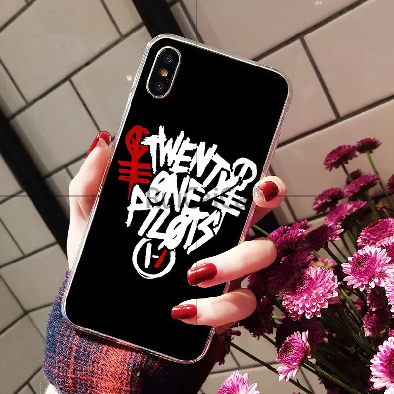 Ruicaica Twenty One Pilots на заказ фото мягкий чехол для телефона iPhone X XS MAX 6 6s 7 7plus 8 8Plus 5 5S SE XR