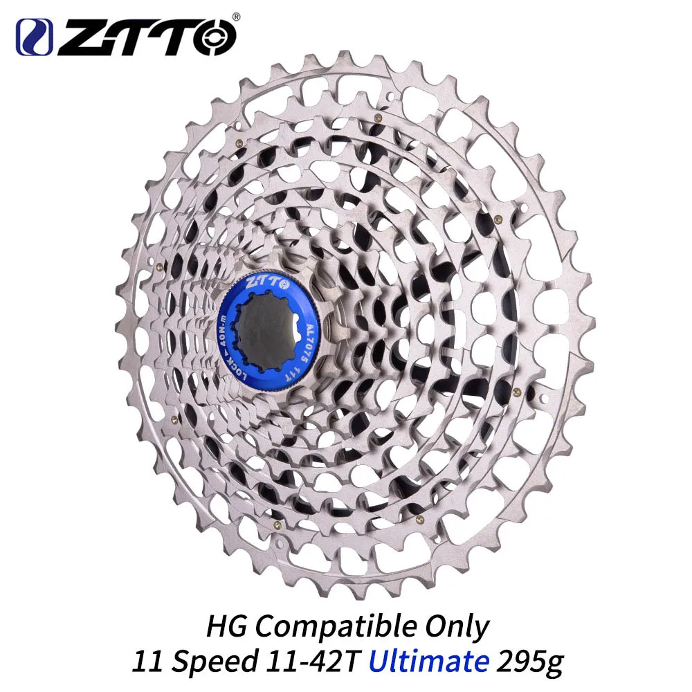 ZTTO 11 скорость XD 10-42T кассета Ultimate HG 11-42T 11 Скорость MTB маховик CNC стальная Звездочка Запчасти для велосипедов x1 xx1 m8000 xt