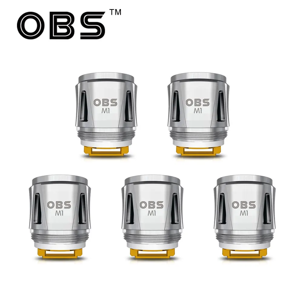 100% оригинал 5 шт. сетчатая катушка OBS Draco M1 с сопротивлением 0 2 Ом для Draco/OBS Cube kit
