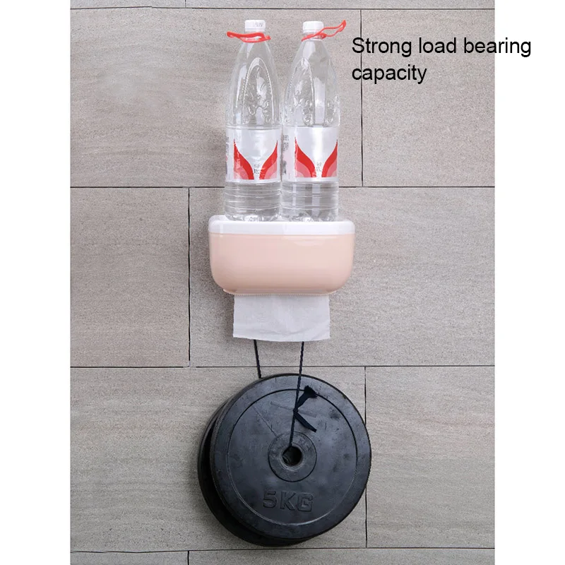 المرحاض صندوق ورقي شفافة حفرة مجانا للماء الهاتف التنسيب الأنسجة منشفة رف @ LS FE28