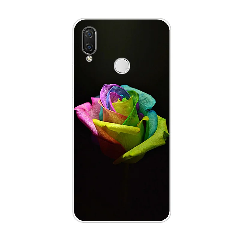 Для huawei Nova 3i Чехол Мягкий ТПУ силиконовый чехол милый кот собака мультфильм Coque для huawei P Smart Plus 6,3 дюймов Nova 3i INE-LX1 чехол