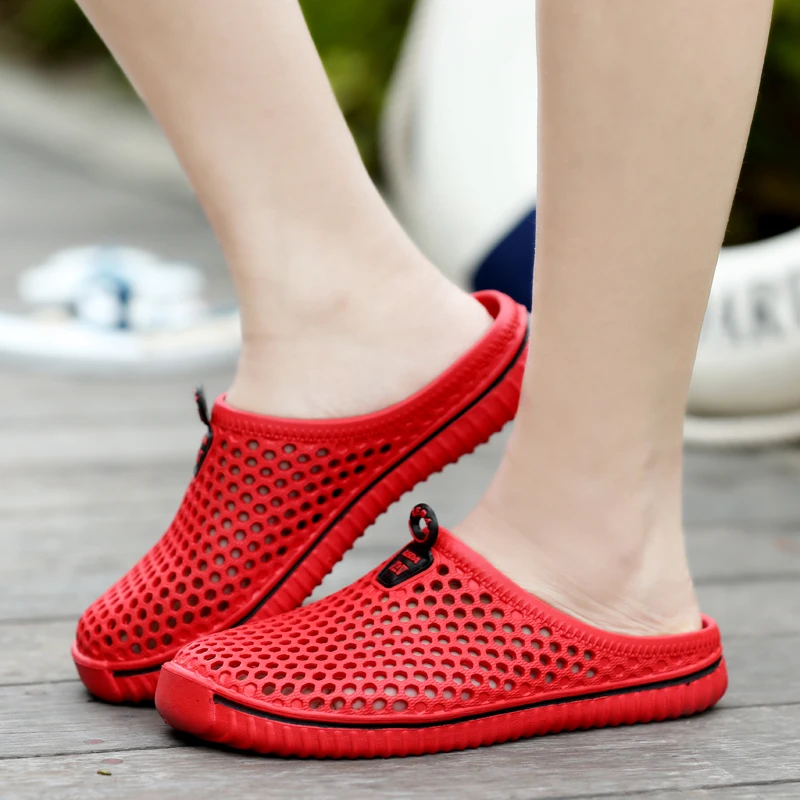 Женская и мужская водонепроницаемая обувь; летняя дышащая пляжная обувь для плавания; Легкие уличные спортивные кроссовки; zapatos deportivos mujer; 45