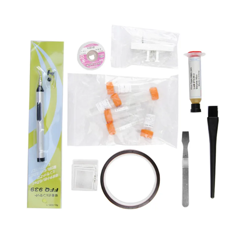 

JImbon 22in1 BGA Rework Welding Fixtures Kit 90x90 Universal Reballing BGA Station Stencil Welding Kits