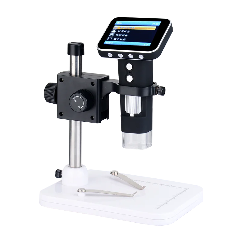 600X цифровой электронный микроскоп камера с ЖК-дисплеем 3,5 дюймов видео USB микроскоп увеличитель HD 200 Вт пикселей