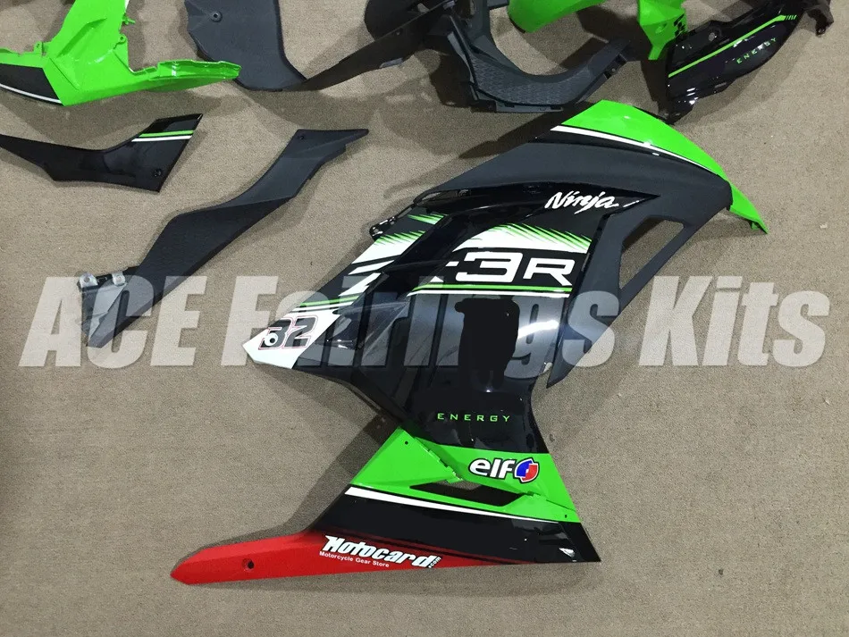 Инжекционный обтекатель антиблокировочной системы комплект подходит для kawasaki EX300 2013 Ninja300 13 14 15 EX 300 средства ухода за кожей прохладный черный зеленый красный