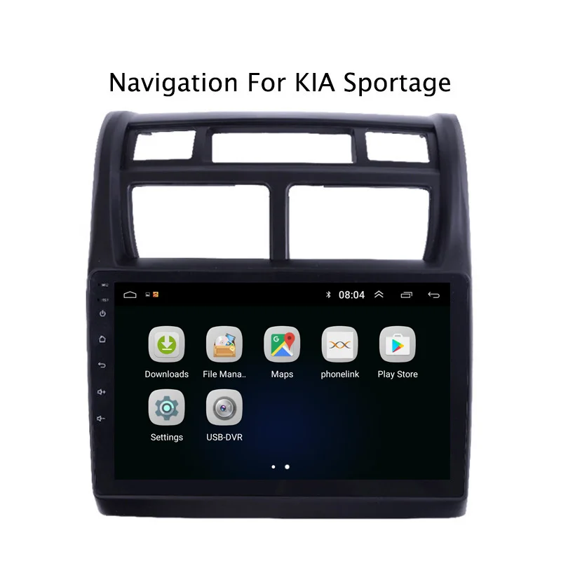 9 "2.5D Android 8 1 автомобильный DVD gps для Kia Sportage 2007 2008 2009 2010 2011 2013 Радио Стерео головное