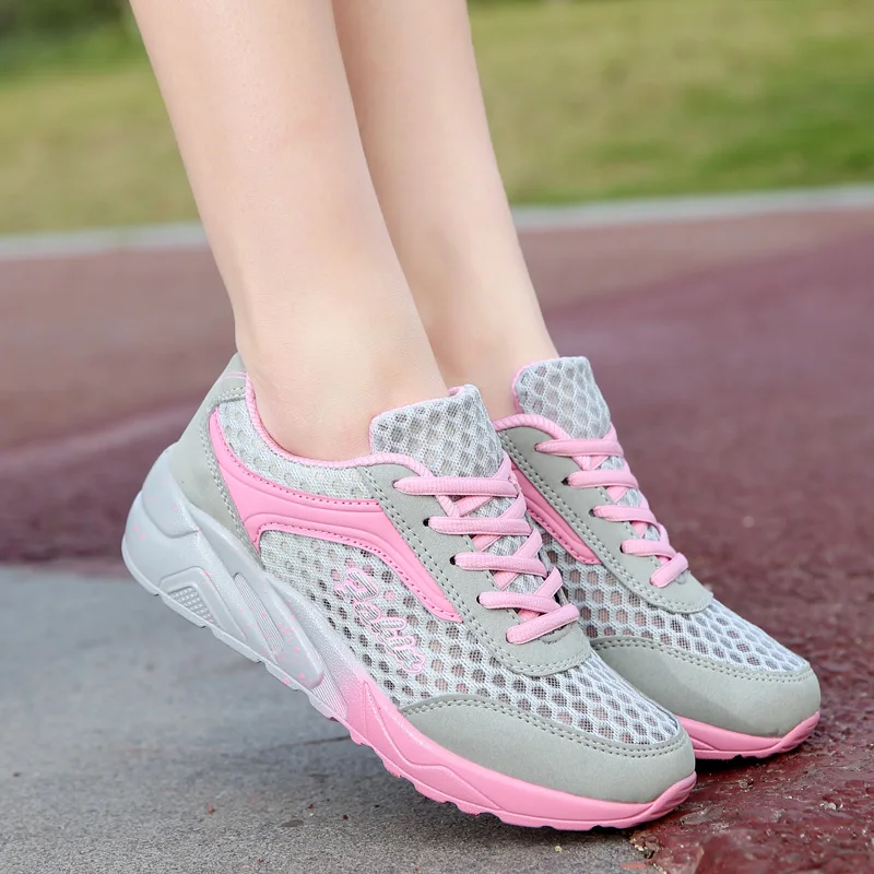Tenis Mujer 2019 Новый Для женщин светильник мягкие спортивные спортивная обувь