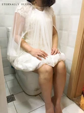 Saia saia saia deslizar novo vestido de noiva, anágua sanitária 2018 ee901