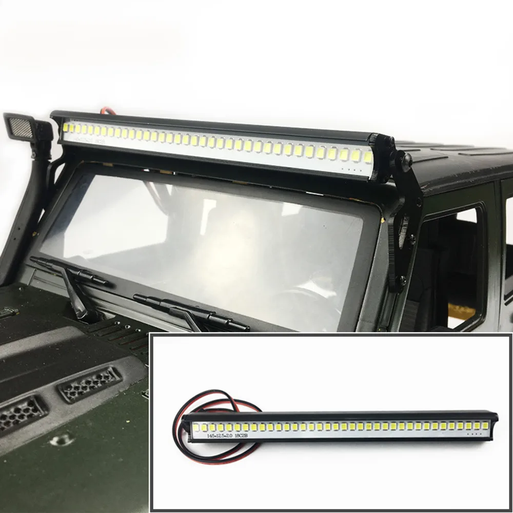 

1/10 Crawler Accessory Luminous Roof LED Lamp Bar Flashing Car Lamp For Traxxas TRX-4 SCX10 90046 Crawlers RC Car Parts