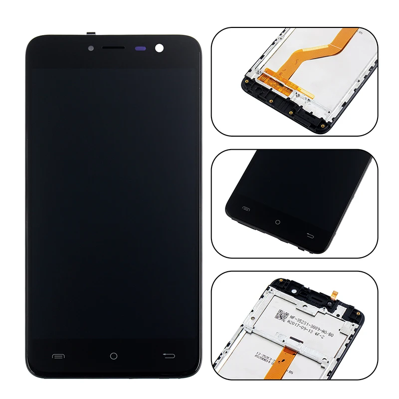 Ocolor для Cubot Note Plus ЖК дисплей и сенсорный экран с рамкой в сборе запасная часть