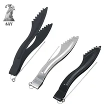 SY 1 шт. 15 см пилообразной стиль металла интимные аксессуары уголь для кальяна пинцет с фольга удар ногтей Гаджет