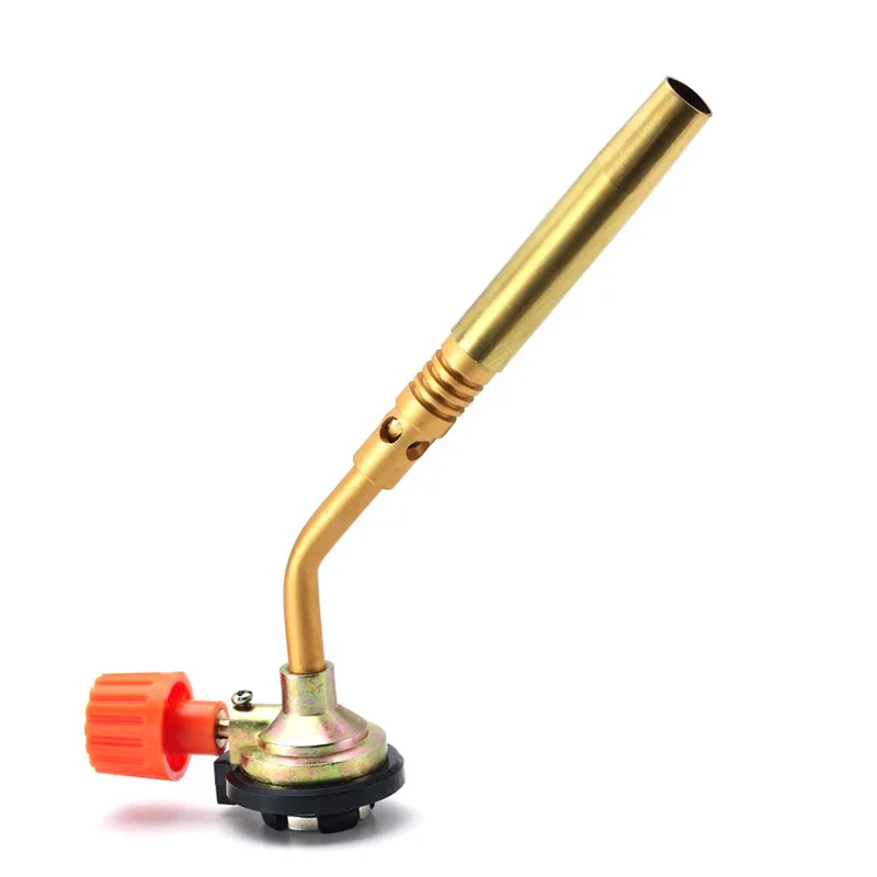 

Butane Gas Blow Torch Flamethrower Camping Welding BBQ Tool Brass Baking Convenient TSH Shop