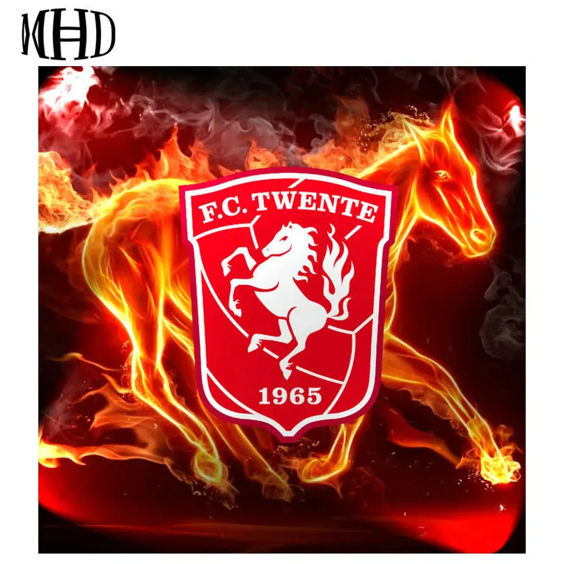 

MHD, Football Club "F.C1965" Logo, 5d diy Diamond Embroidery, Full & Round, Diamond Painting, Diamond Cross Stitch, Needlework