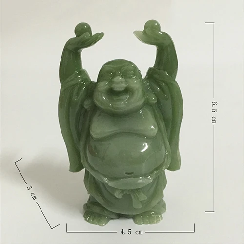 Китайский счастливый Майтрейя Будда Статуя Скульптуры ручной работы украшения дома счастливые подарки статуэтки смеющегося Будды Статуэтка - Цвет: Style4