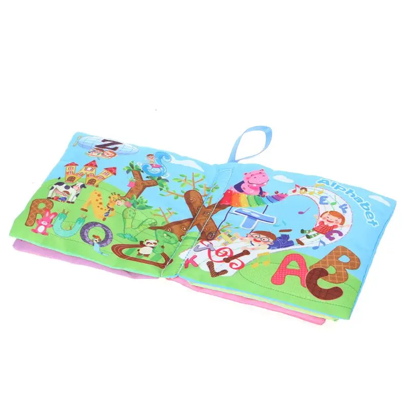 1PC Intelligence development Cloth Bed Cognize Book Educational Toy for Baby
