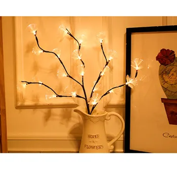 

Tree Branch flower LED Lighted Lighting Christmas Twig Willow Floral Lamp Battery Operated Holiday Party wedding Decor for Home
