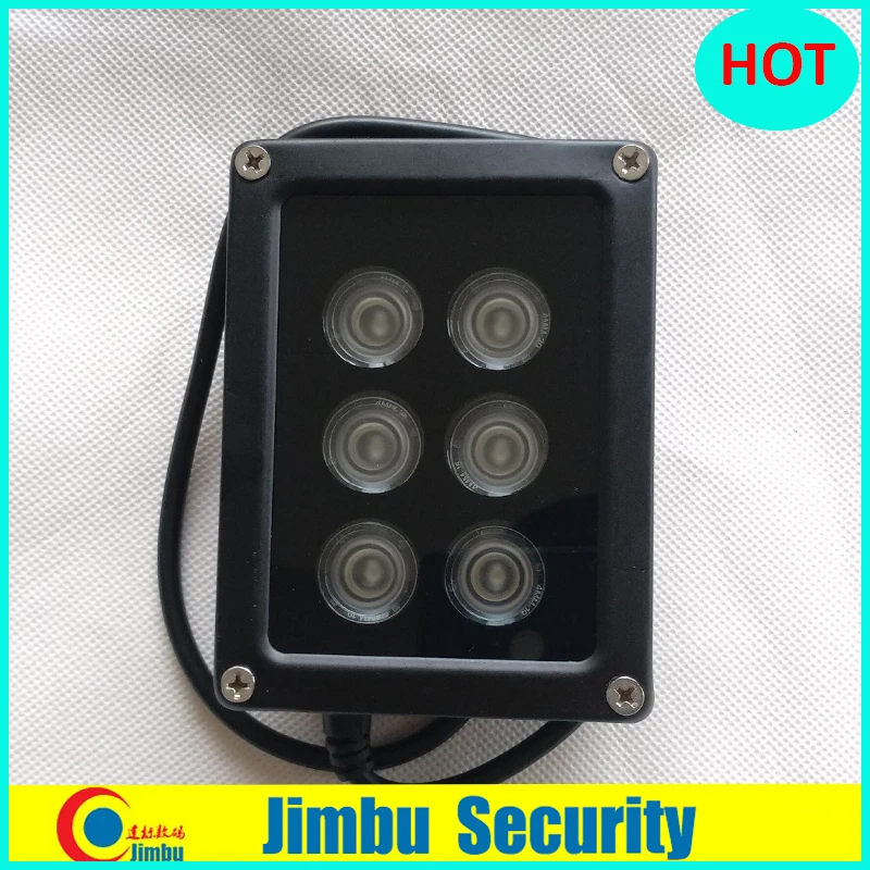 

outdoor 6 LED IR Spotlight infrared Light high power Array IR light For ip camera fill light IP66