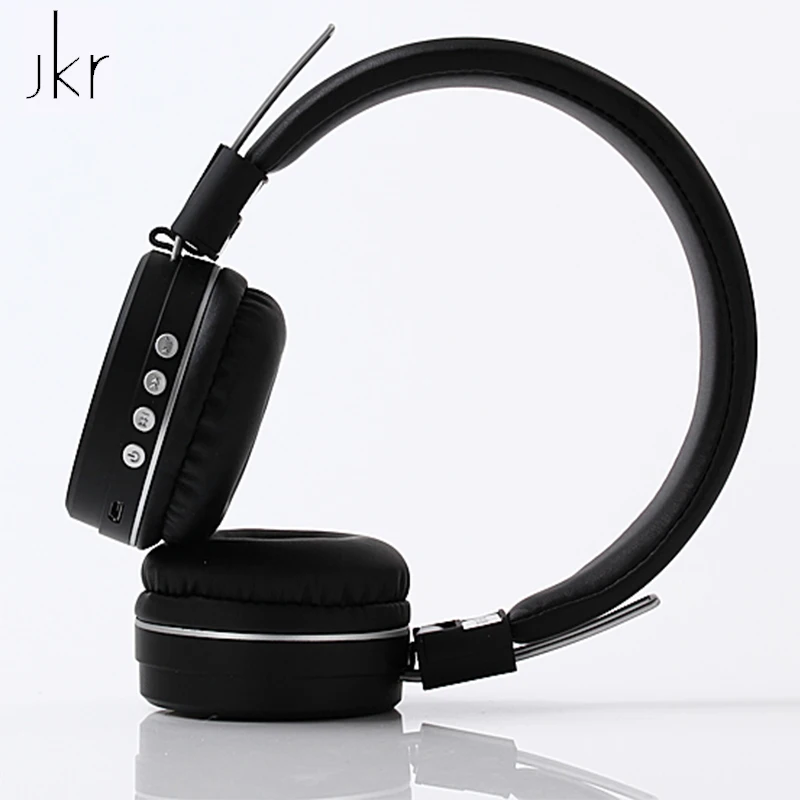 JKR-210B Bluetooth гарнитура стерео звук BT4.2 поддержка Mic FM радио AUX Портативный беспроводной Bluetooth наушники модные наушники