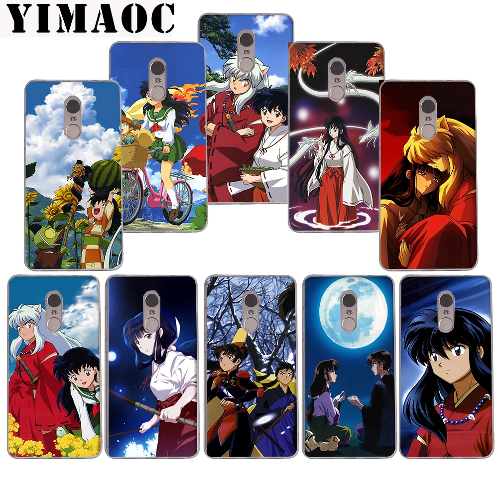 

YIMAOC 51z Anime InuYasha Soft Case for Xiaomi Mi a1 a2 f1 6 8 lite se mix 2s Redmi 5 6 6a S2 Plus 5A Note 5 6 Pro 4 X