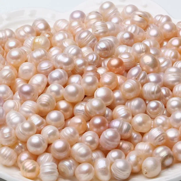 500grams/pack Natural Freshwater Loose Pearls, 1011mm Super Big Pearl