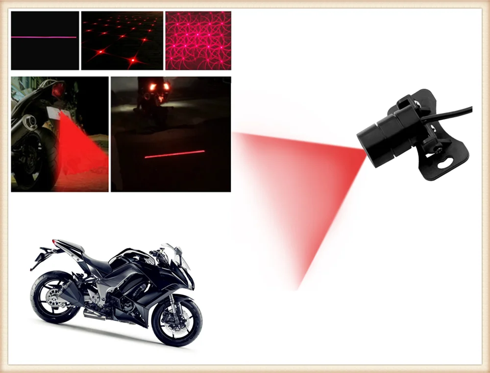 

Car and motorcycle LED laser fog light signal personality for HONDA CBF600 SA CBR600F hoRnet 250 cb400 CB599 CB600 HORNET