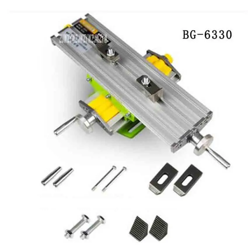 BG-6330 мини-Крос скользящий стол микро фрезерный станок высокого качества Многофункциональный прецизионный крестовый скользящий верстак(330*95 мм