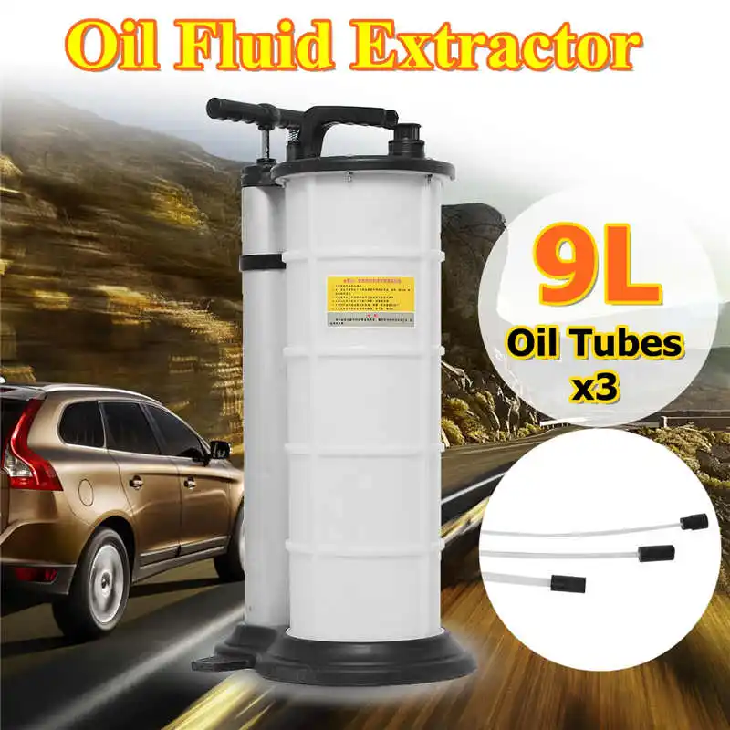 

9L AutoCar Brake Oil Fluid Extractor Drained Replacement Repair Tool Manual Oil Pumping Machine Set For Car Motorcycles Engine