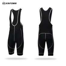 XINTOWN для мужчин и женщин, велосипедные шорты, эластичный дышащий материал, силиконовая подушка, Mtb горный велосипед, Триатлон, нагрудник, шорты