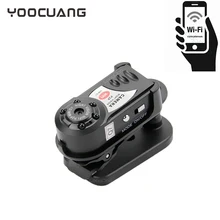 YOOCUANG Mini Wifi IP Q7 mini camcorder Digital miniature portable audio video camcorder mini camera video camera hd camera