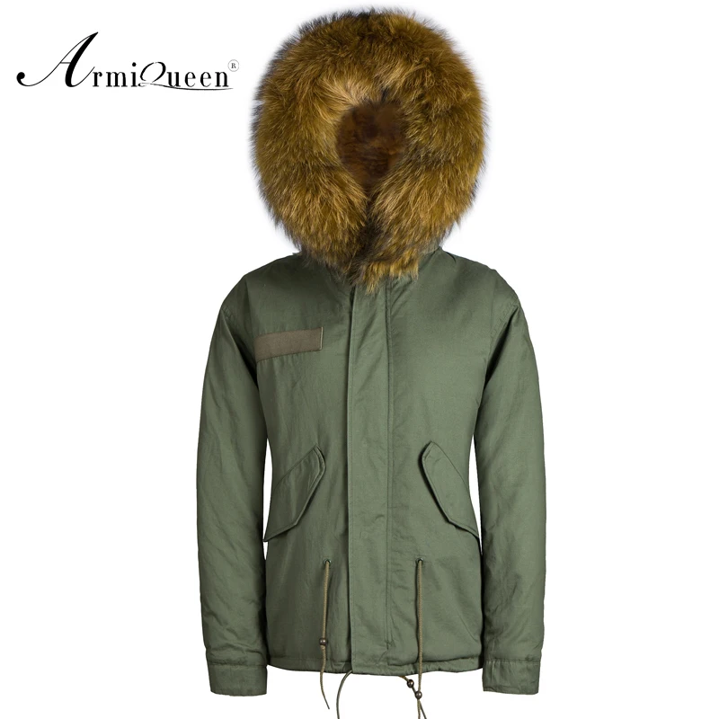 Europe and America Fashion Casual big raccoon fur Hooded M-4XL Large Size MEN Jackets Brown fur outerwear Europe and America Fashion Casual big raccoon fur Hooded M-4XL Large Size MEN Jackets Brown fur outerwear