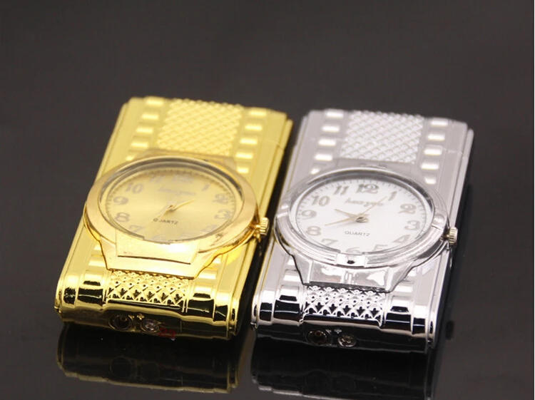

1pc creative watch lighter electronic watches windproof lighter straight lighters