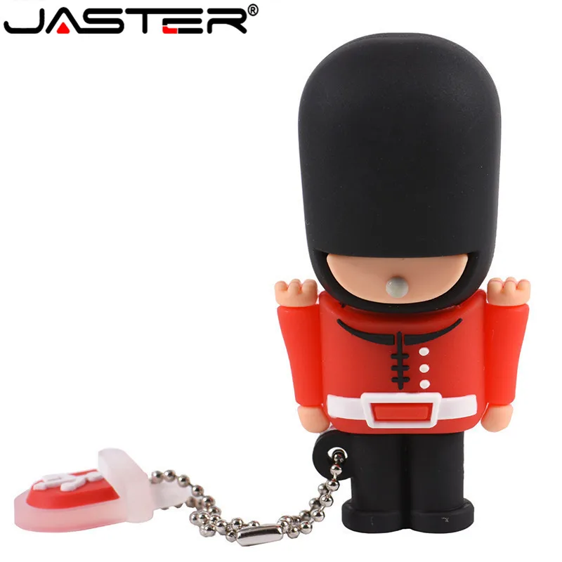 Новинка Лидер продаж USB Flash Drive флешки красивый британские гвардейцы мультяшный
