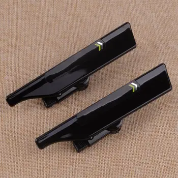 

DWCX 2pcs Black Wiper Stand Windshield Blade Protector Spoiler Mate Wing Mate Wing Auto for Universal