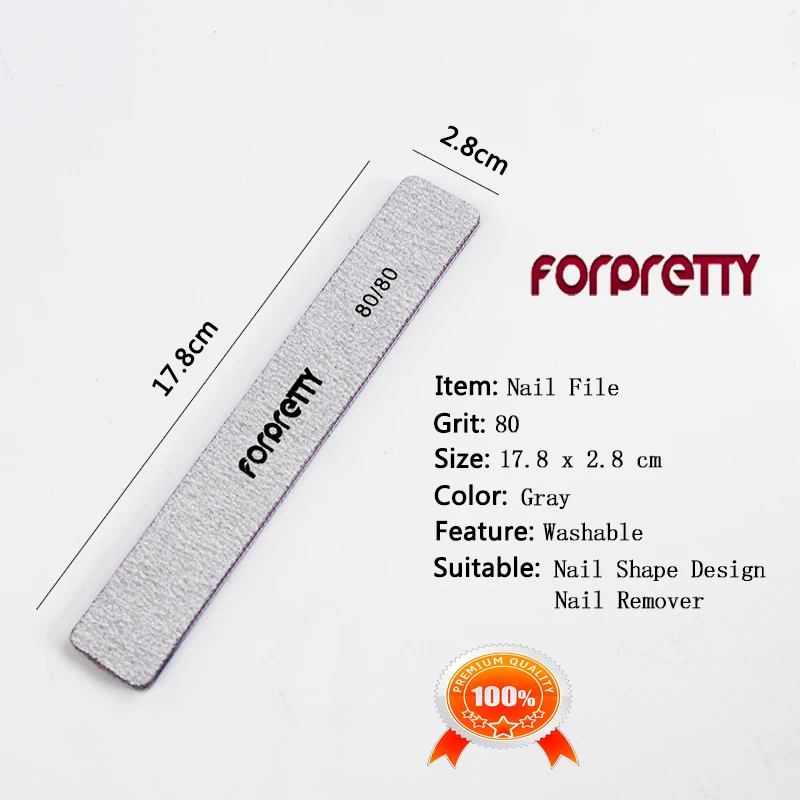 Lima Per Unghie Strumenti Di Arte Lime Eva Professionale Polacco Di Smeriglitatura Lixa De Unha 1Pcs Limas Para Manicura Lime Un Ongle 80/80 Forpretty