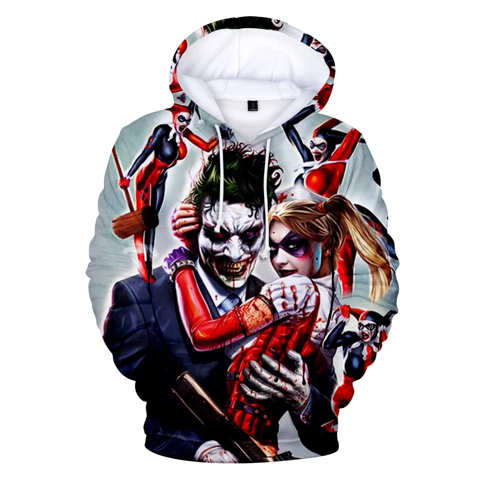 

haha joker 3D Print Sweatshirt Hoodies Men/women Hip Hop Funny Autumn Streetwear Hoodies Sweatshirt For Couples Fashion Coat Top
